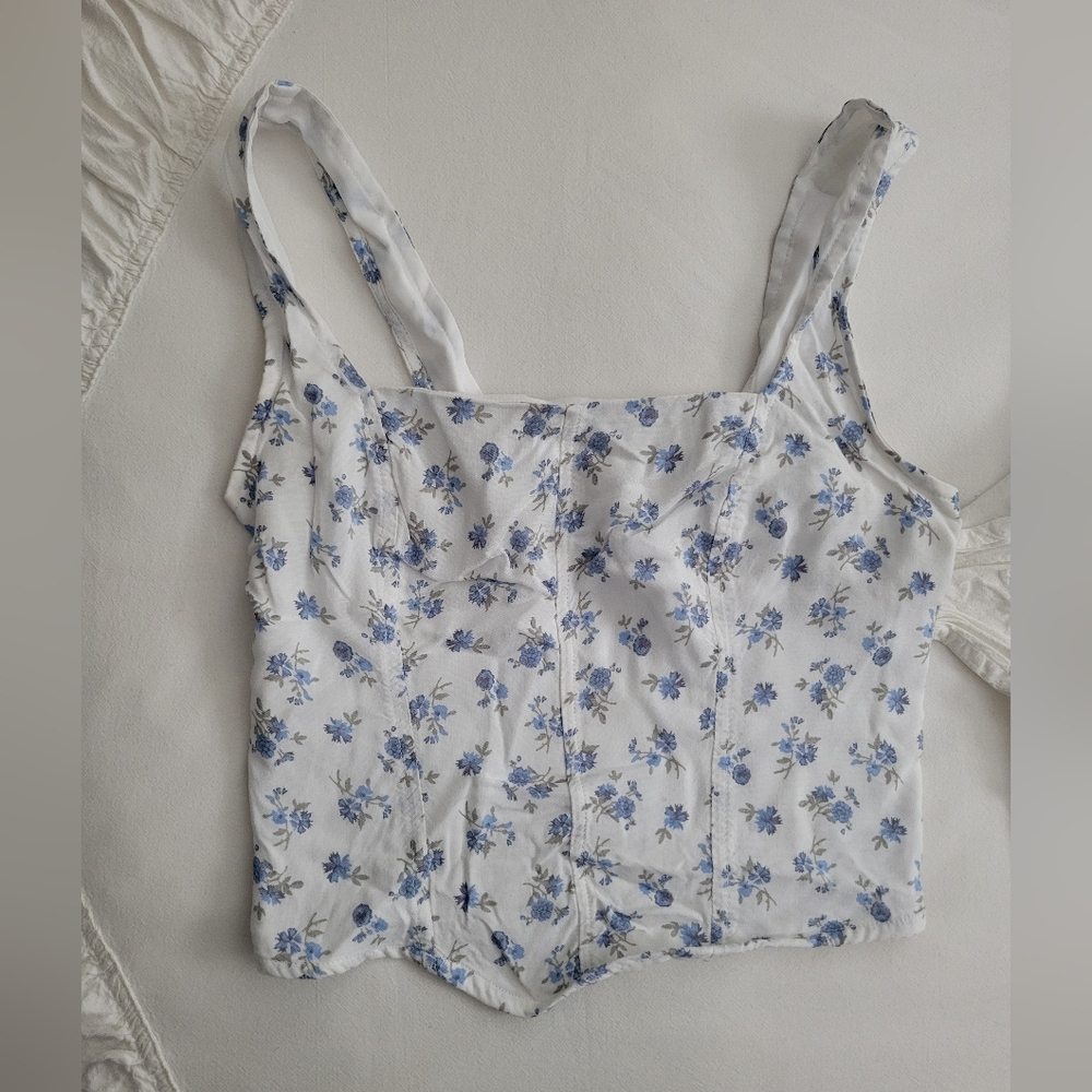 Hollister Cropped Tank Top